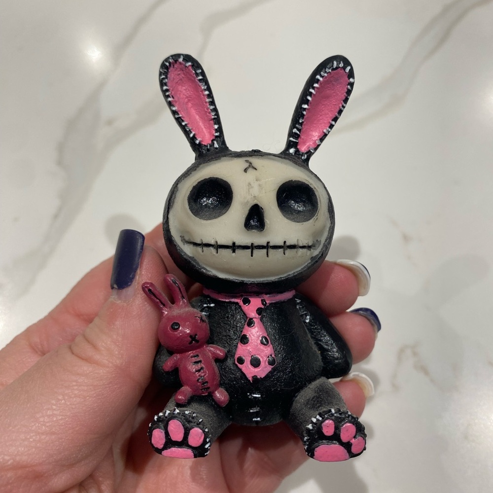 Furrybones Figurine set Bun-Bun and White Tigrrr